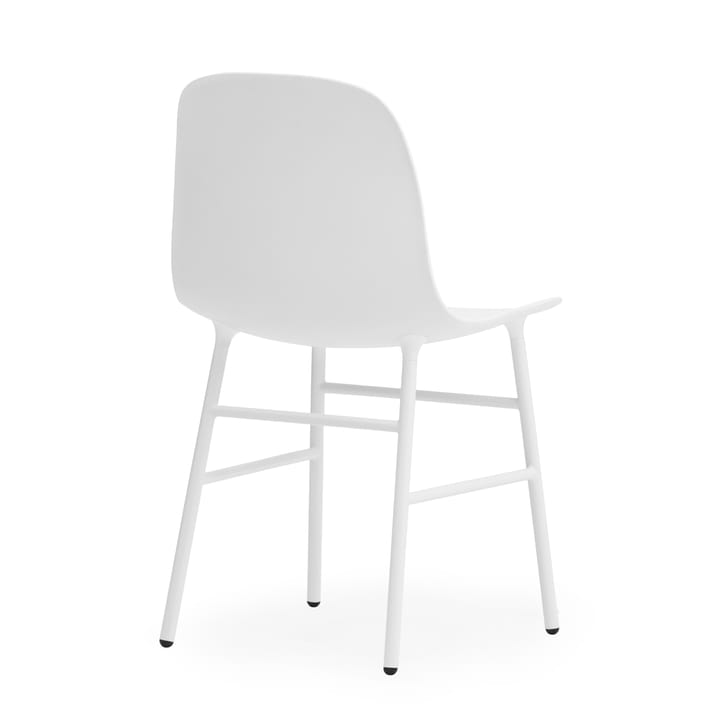 Form Chair stol metallben 2-stk. - hvit - Normann Copenhagen