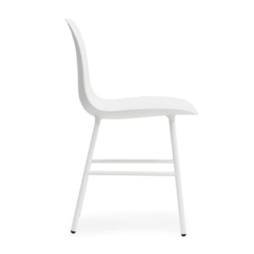 Form Chair stol metallben 2-stk. - hvit - Normann Copenhagen