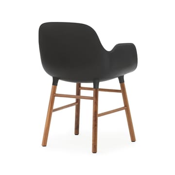 Form karmstol - black, valnøttben - Normann Copenhagen