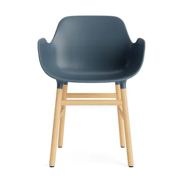 Form karmstol - blue, eikeben - Normann Copenhagen