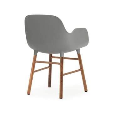 Form karmstol - grey, valnøttben - Normann Copenhagen