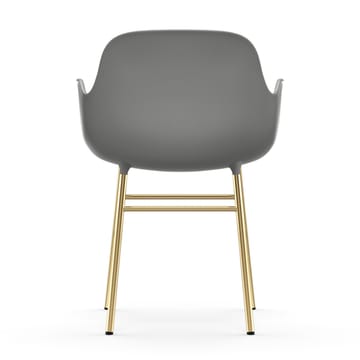 Form karmstol messingsbein - Grå - Normann Copenhagen