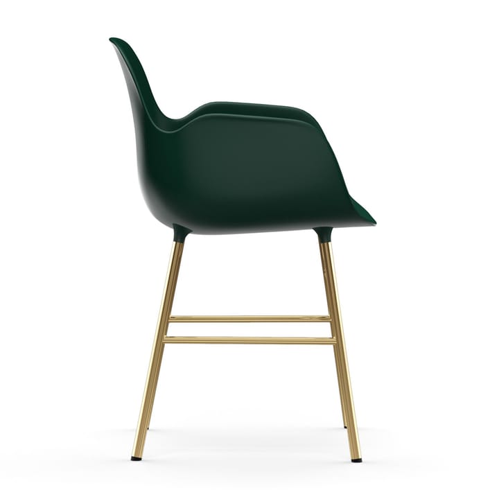 Form karmstol messingsbein, Grønn Normann Copenhagen