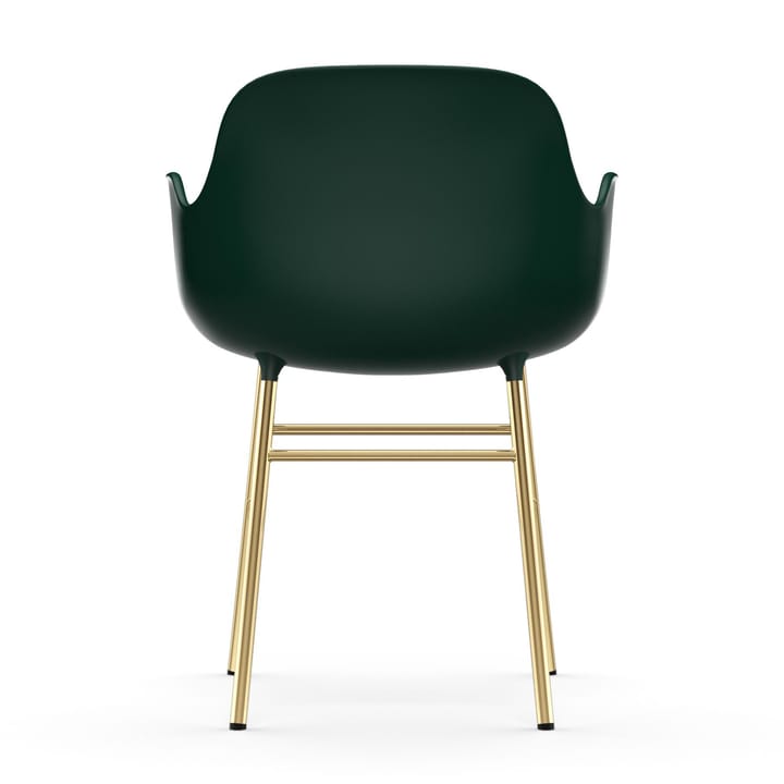 Form karmstol messingsbein, Grønn Normann Copenhagen