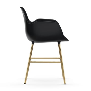 Form karmstol messingsbein - Svart - Normann Copenhagen