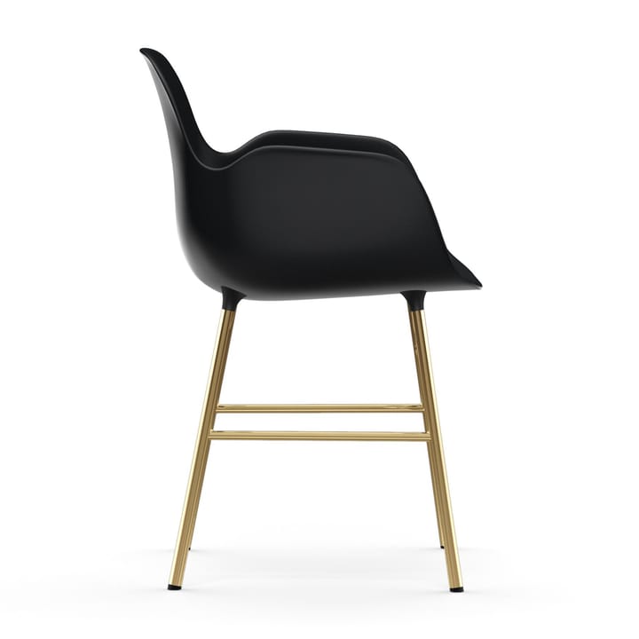 Form karmstol messingsbein, Svart Normann Copenhagen
