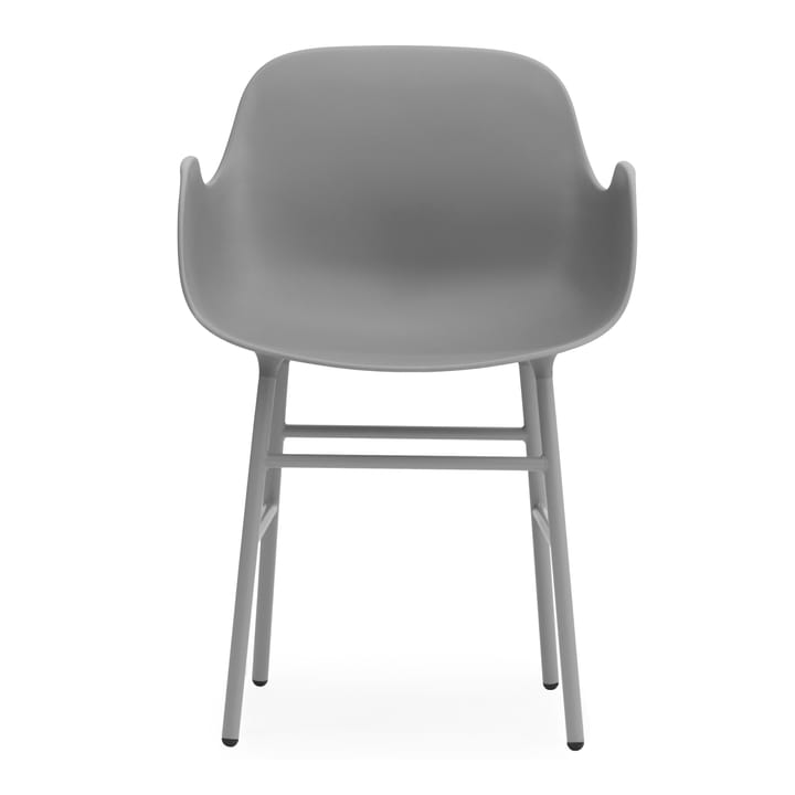 Form karmstol metallbein, Grå Normann Copenhagen