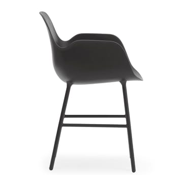 Form karmstol metallbein - Svart - Normann Copenhagen