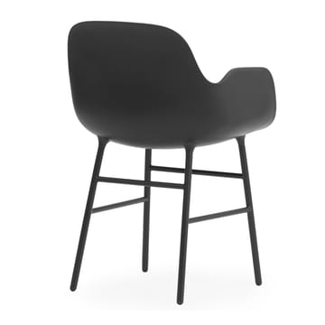 Form karmstol metallbein - Svart - Normann Copenhagen