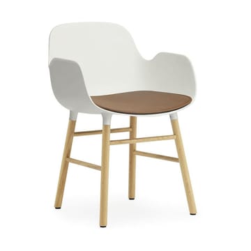 Form pute ultra leather - Brandy 41574 - Normann Copenhagen