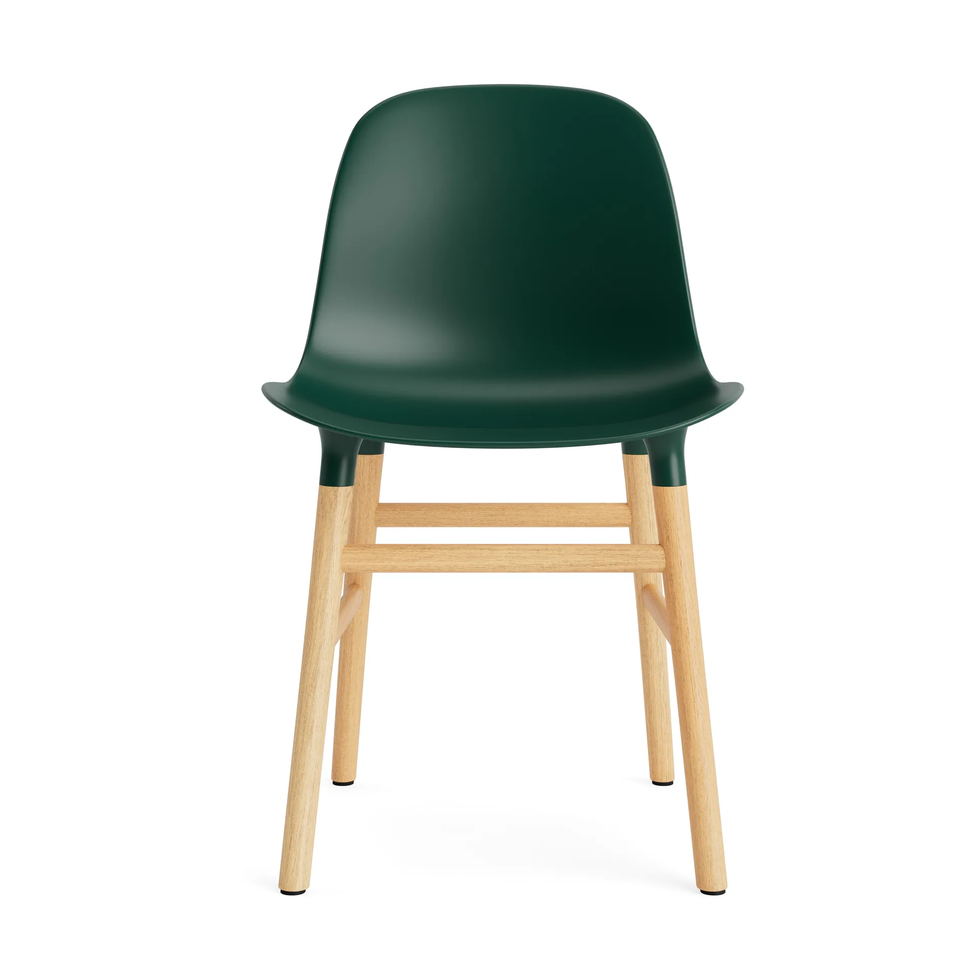 Form stol, green, eikeben Normann Copenhagen