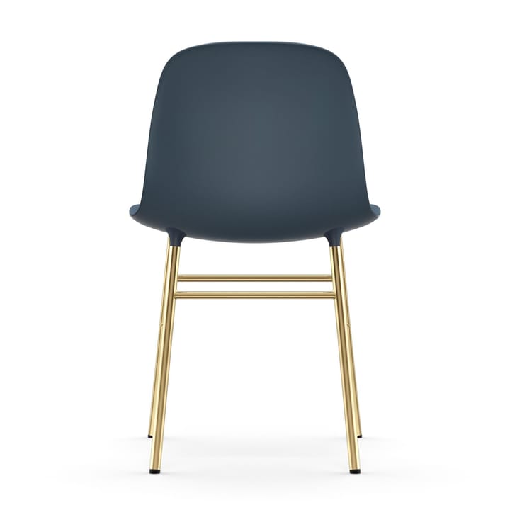Form stol messingsbein, Blå Normann Copenhagen