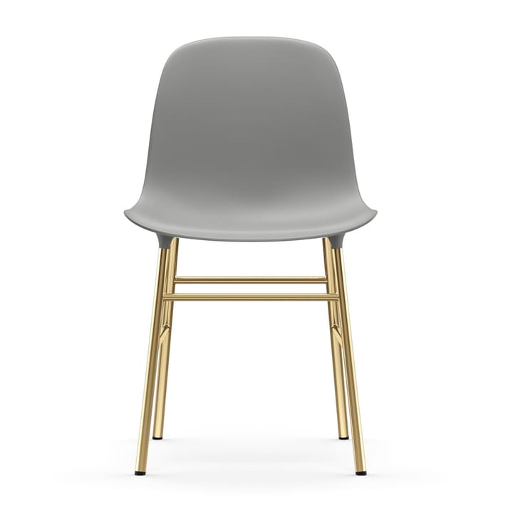 Form stol messingsbein, Grå Normann Copenhagen