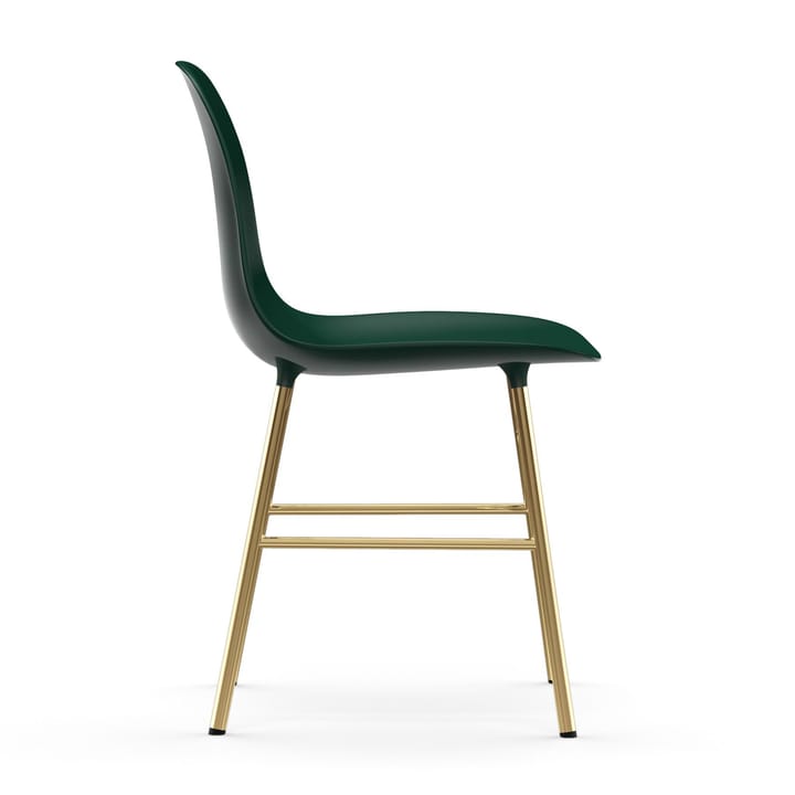 Form stol messingsbein, Grønn Normann Copenhagen
