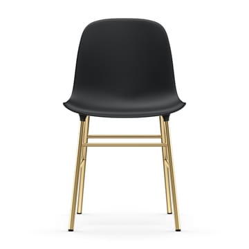 Form stol messingsbein - Svart - Normann Copenhagen