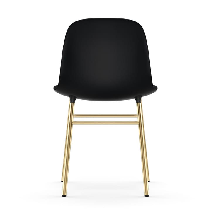 Form stol messingsbein, Svart Normann Copenhagen