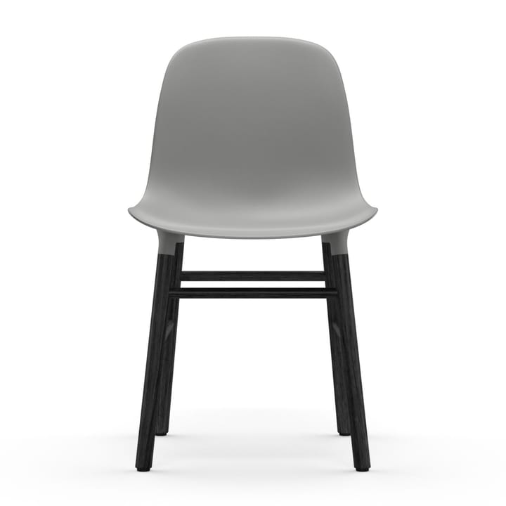 Form stol svart bein, Grå Normann Copenhagen