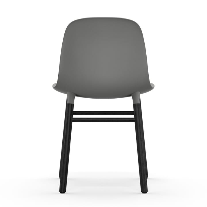 Form stol svart bein, Grå Normann Copenhagen