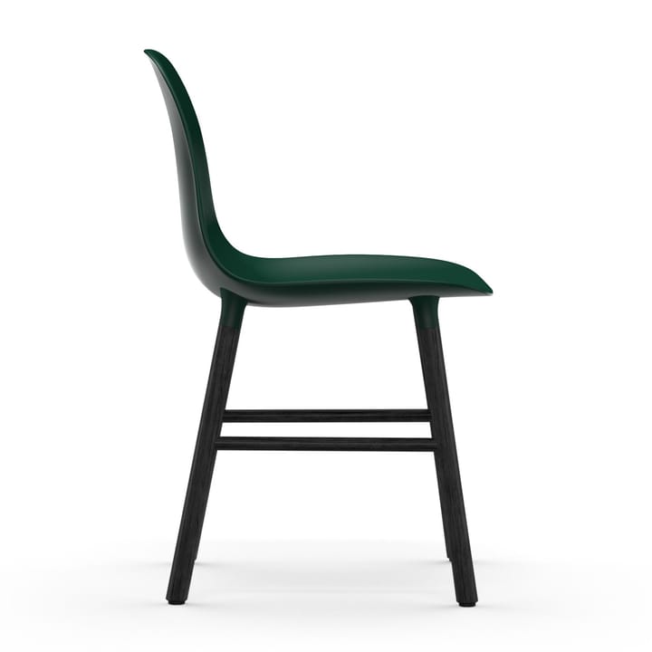Form stol svart bein, Grønn Normann Copenhagen