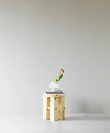 Fyr rund krakk 45 cm - Pine, Ø40x45 cm - Normann Copenhagen