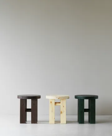 Fyr rund krakk 45 cm - Pine, Ø40x45 cm - Normann Copenhagen