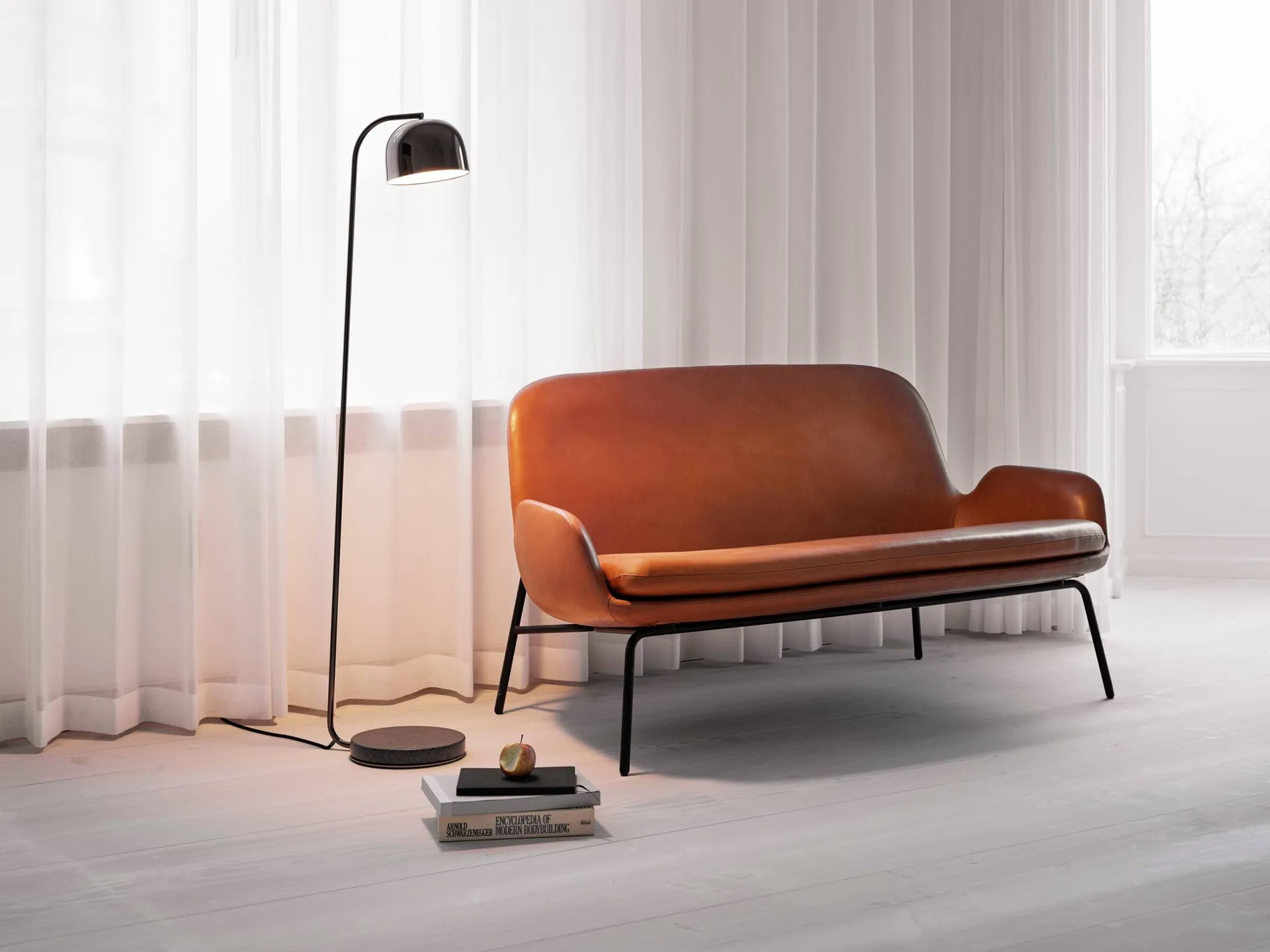 Grant gulvlampe, black Normann Copenhagen