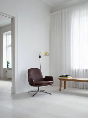 Grant vegglampe - brass, liten- stål, granitt - Normann Copenhagen