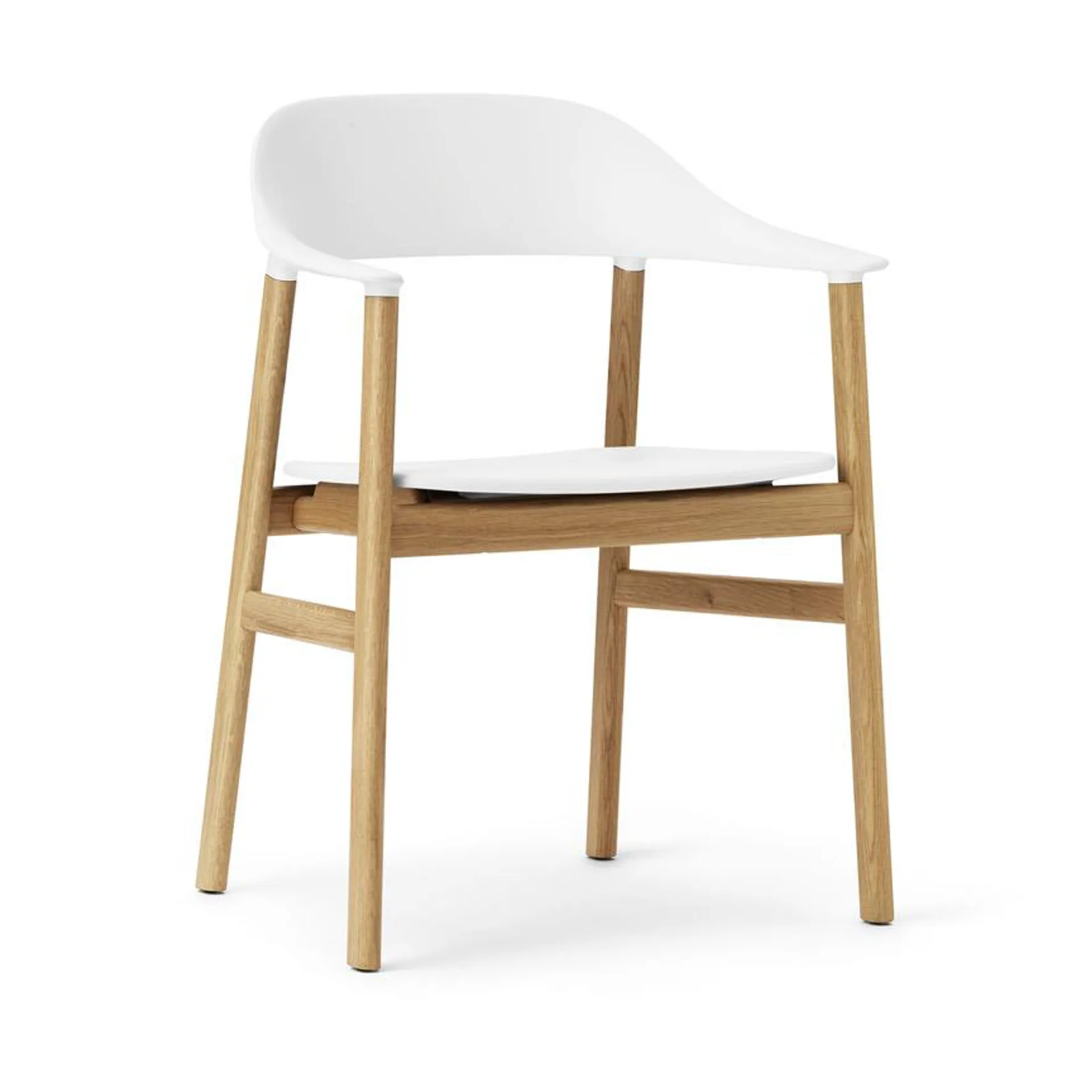 Herit karmstol eik, White Normann Copenhagen