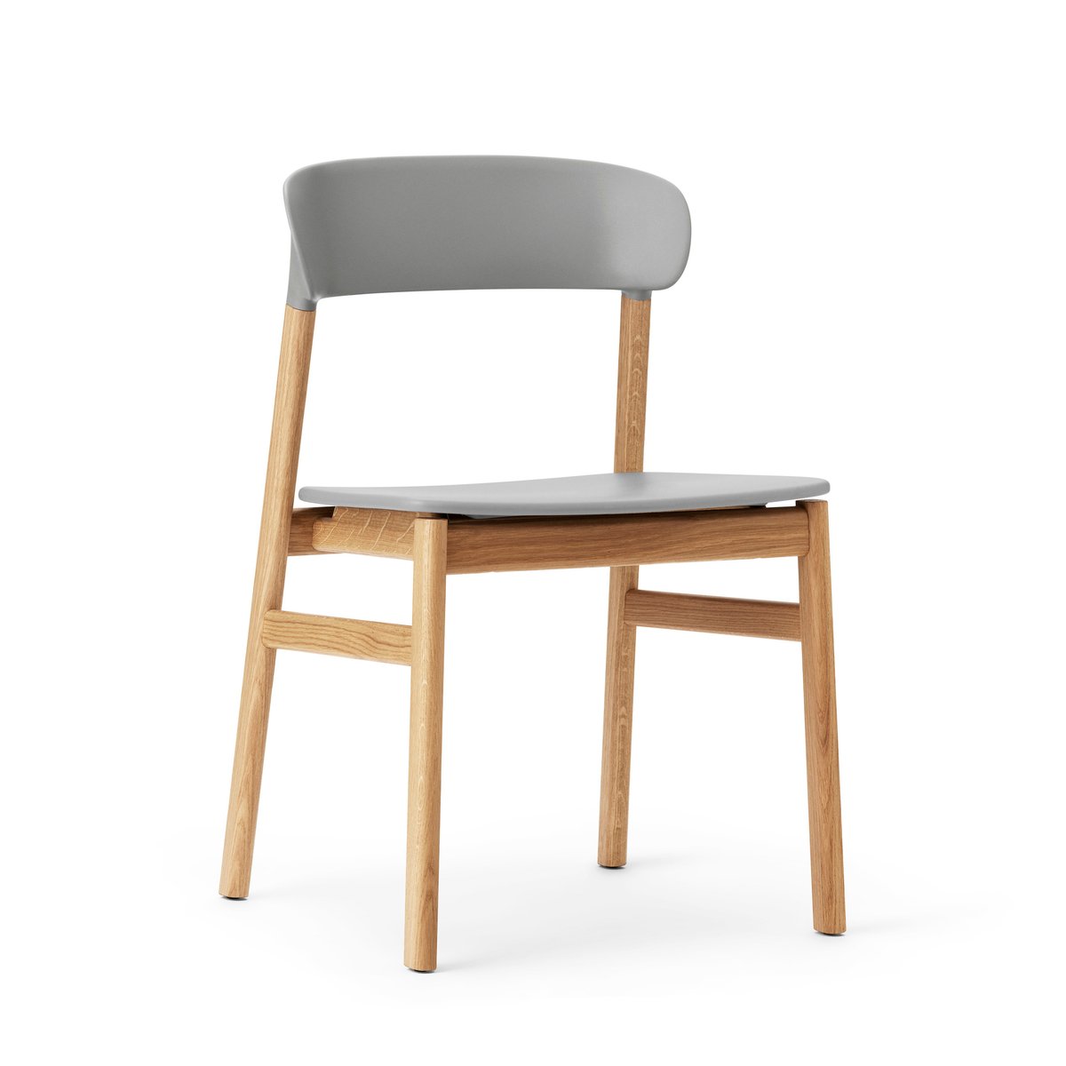 Normann Copenhagen Herit stol eik Grå | Skandinavisk Design | Stoler | Grå