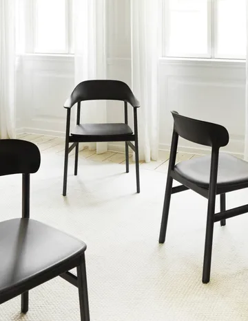 Herit stol røkt eik - Dusty green (grønn) - Normann Copenhagen