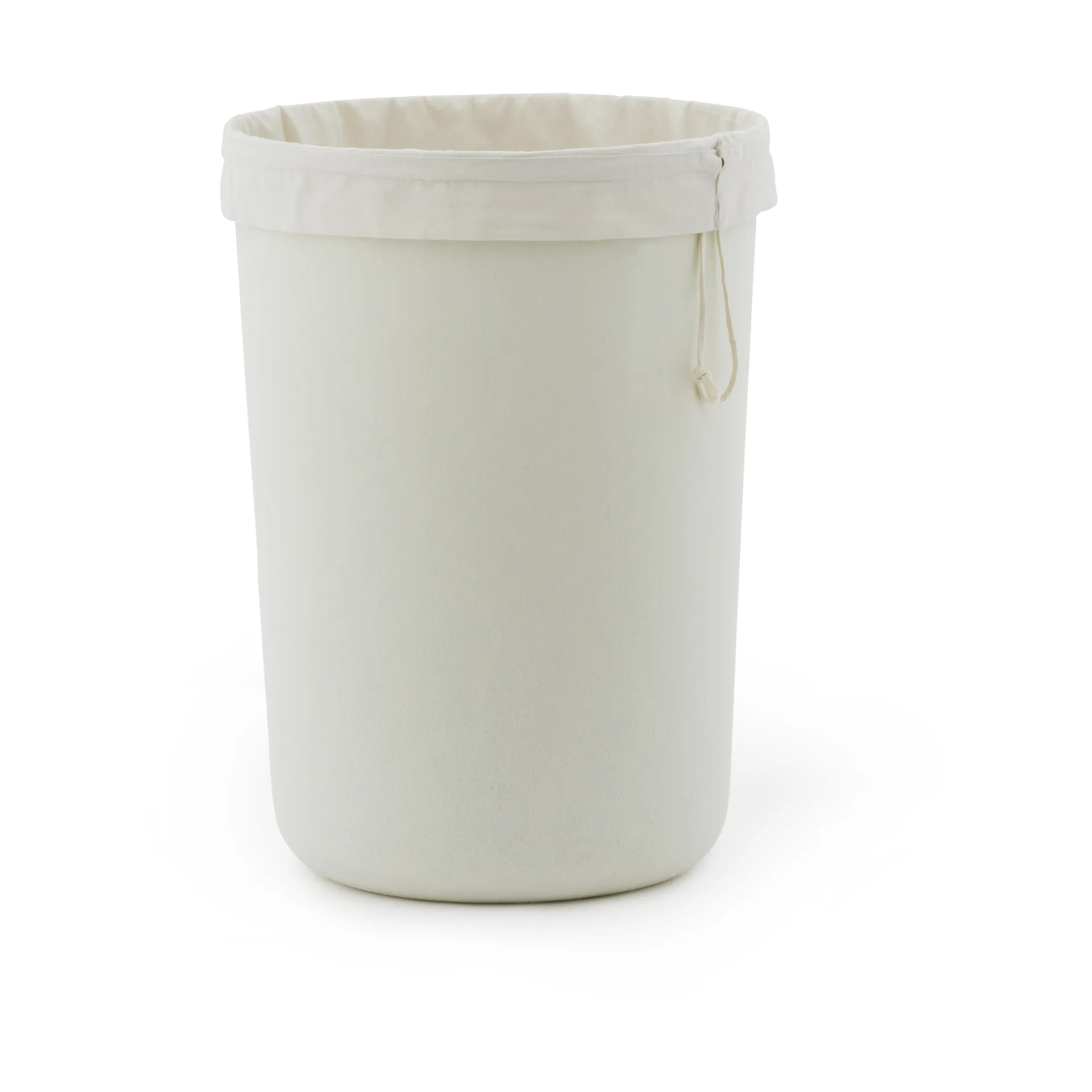 Hide Laundry Basket Cotton Liner vaskepose, Off White Normann Copenhagen