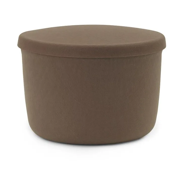 Hide Storage sittepuff liten, Brun Normann Copenhagen