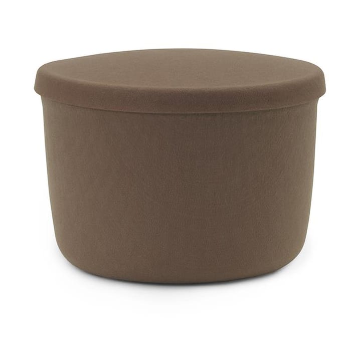 Hide Storage sittepuff liten, Brun Normann Copenhagen