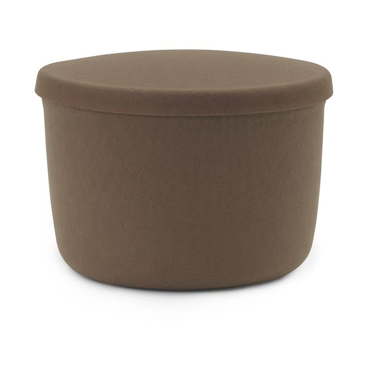 Hide Storage sittepuff liten - Brun - Normann Copenhagen