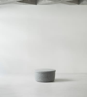 Hide Storage sittepuff stor - Grå - Normann Copenhagen
