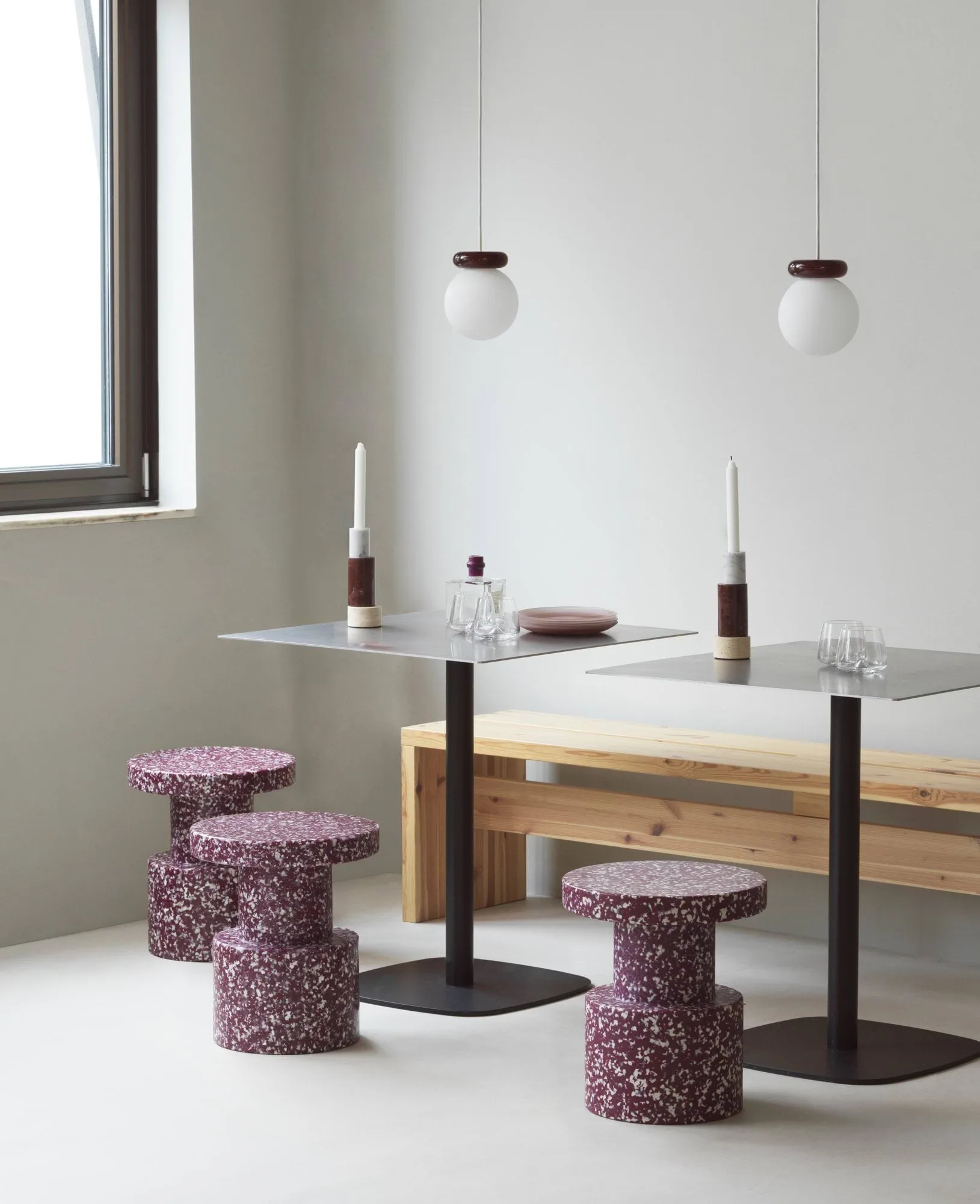 Hinx pendel , Burgundy, Ø15x18 cm Normann Copenhagen