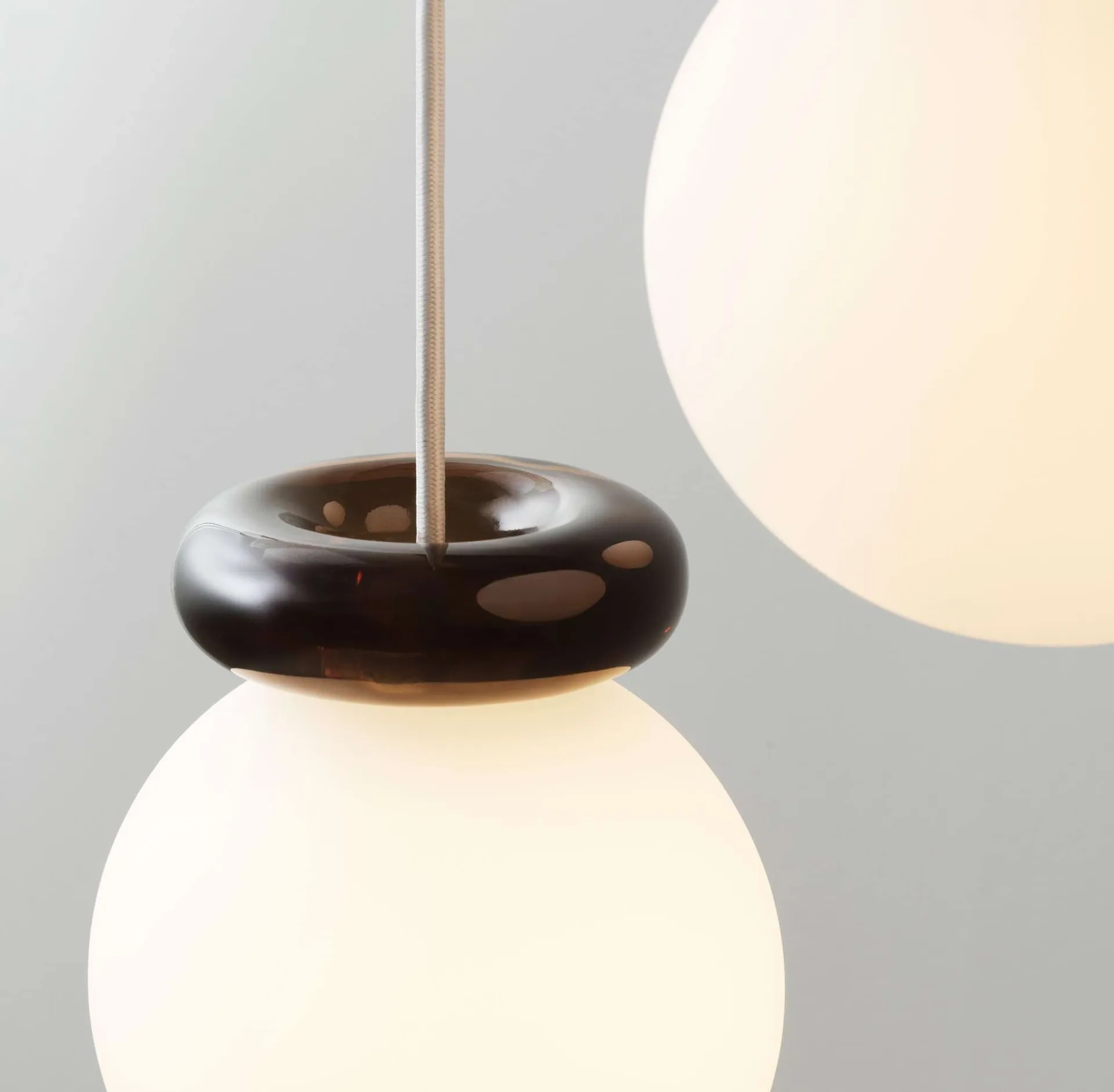 Hinx pendel , Dark brown, Ø15x18 cm Normann Copenhagen