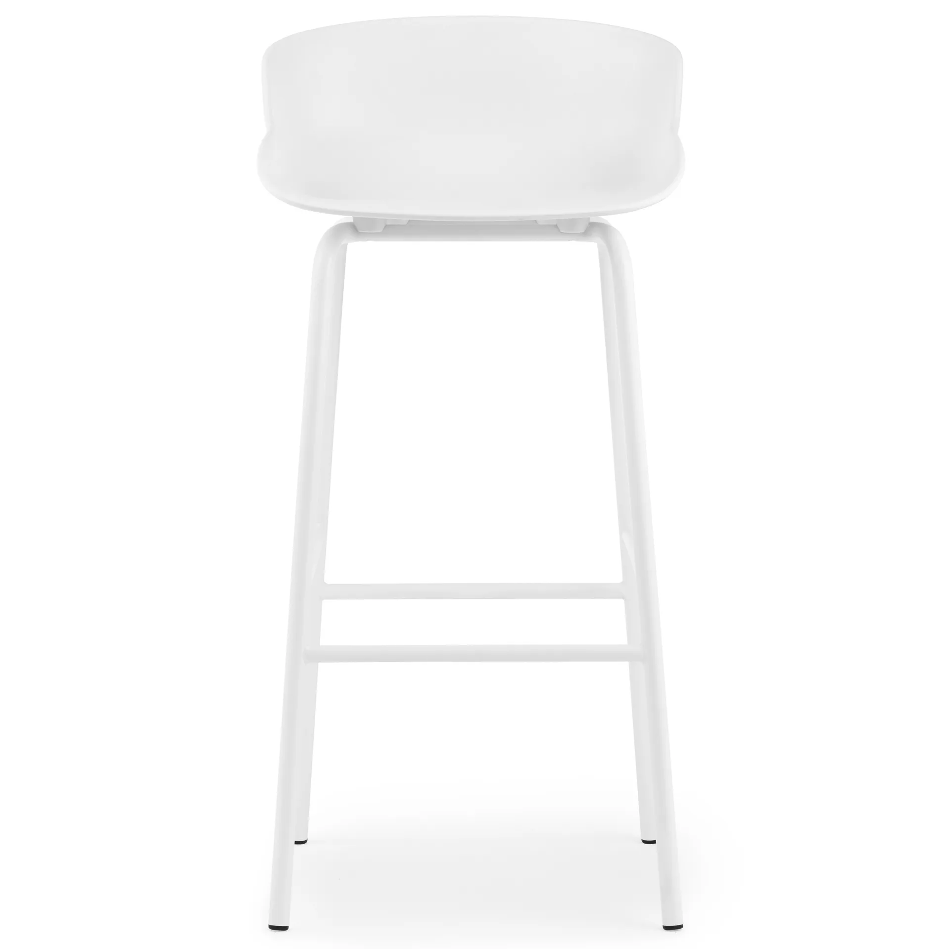 Hyg barstol metallben 75 cm, Hvit Normann Copenhagen