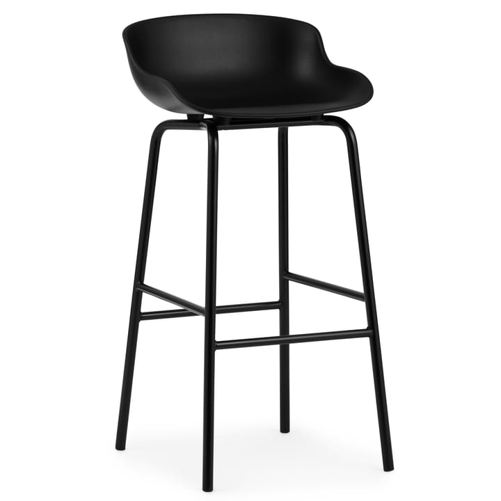 Hyg barstol metallben 75 cm - Sort - Normann Copenhagen