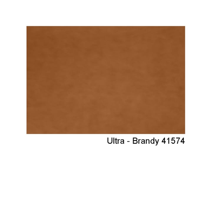 Hyg lenestol, skinn ultra 41574 brandy, svingfot i aluminium Normann Copenhagen