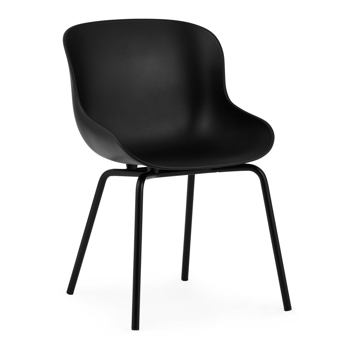 Normann Copenhagen Hyg stol metallben Sort