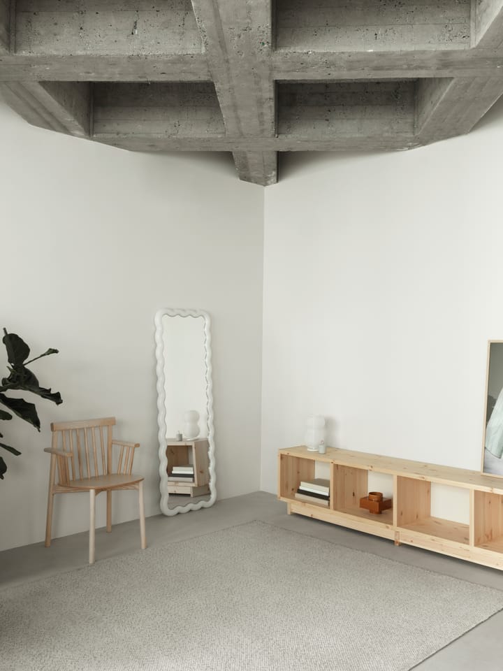 Illu speil 160x55 cm, Hvit Normann Copenhagen