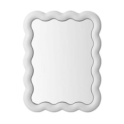 Illu speil 65x50 cm, Hvit Normann Copenhagen