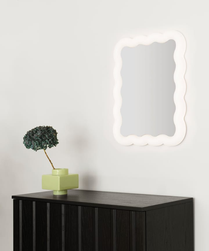Illu speil 65x50 cm, Hvit Normann Copenhagen
