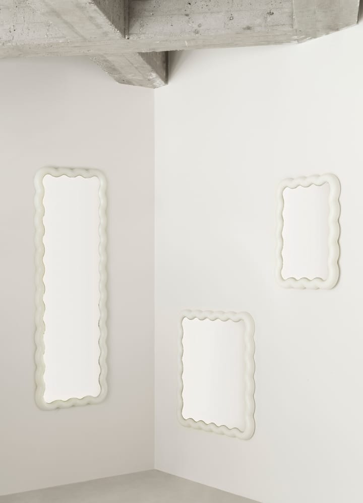 Illu speil 65x50 cm, Hvit Normann Copenhagen
