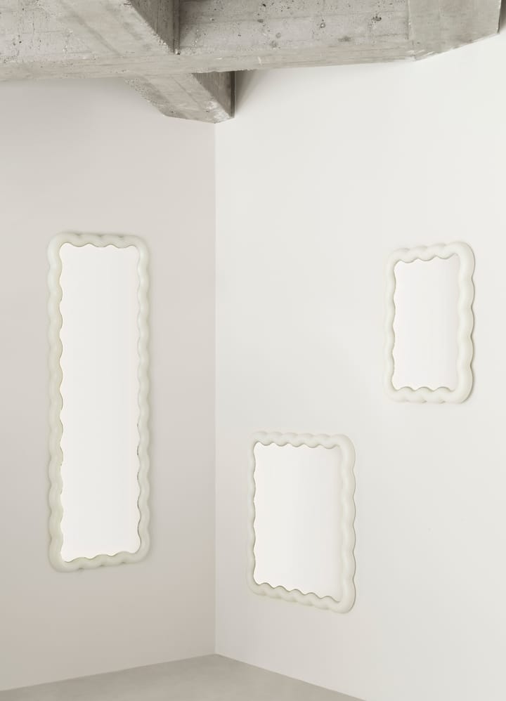 Illu speil 65x50 cm - Hvit - Normann Copenhagen