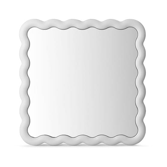 Illu speil 80x80 cm, Hvit Normann Copenhagen