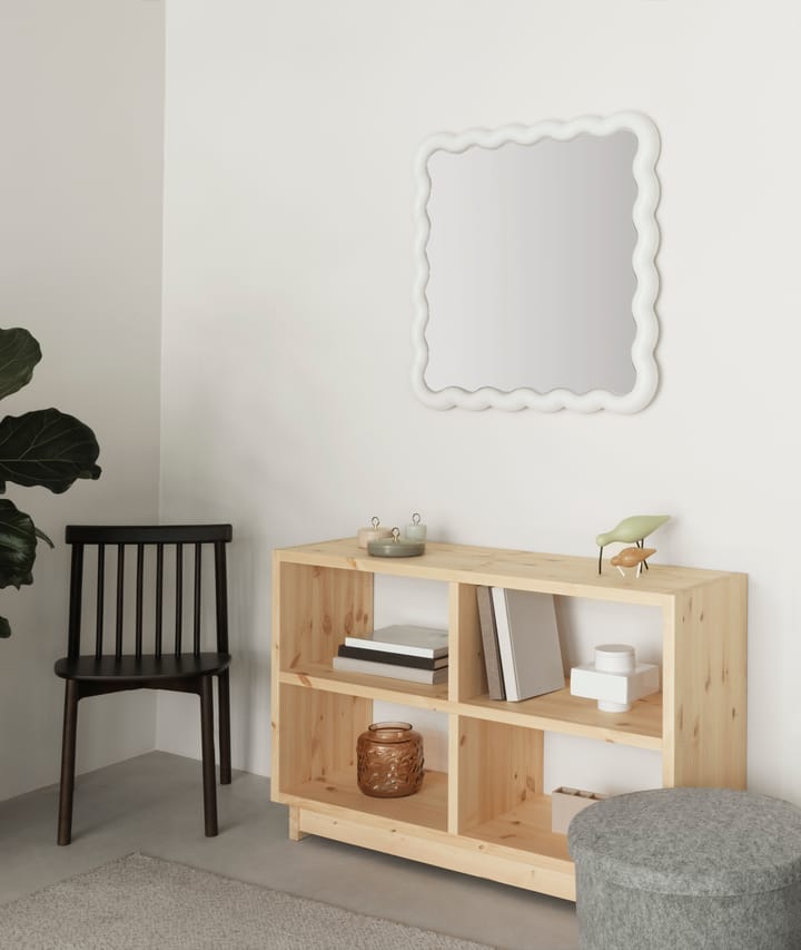 Illu speil 80x80 cm, Hvit Normann Copenhagen