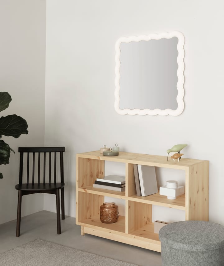 Illu speil 80x80 cm, Hvit Normann Copenhagen