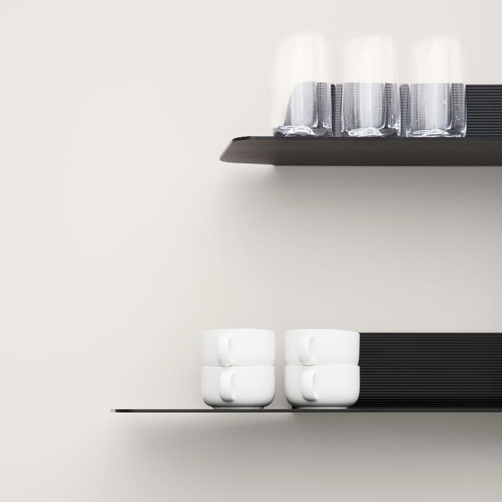 Jet hylle, sort, aluminium, 160 cm Normann Copenhagen